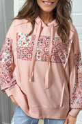 Floral Patchwork Hoodie