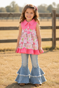 Checkered Print Tunic
