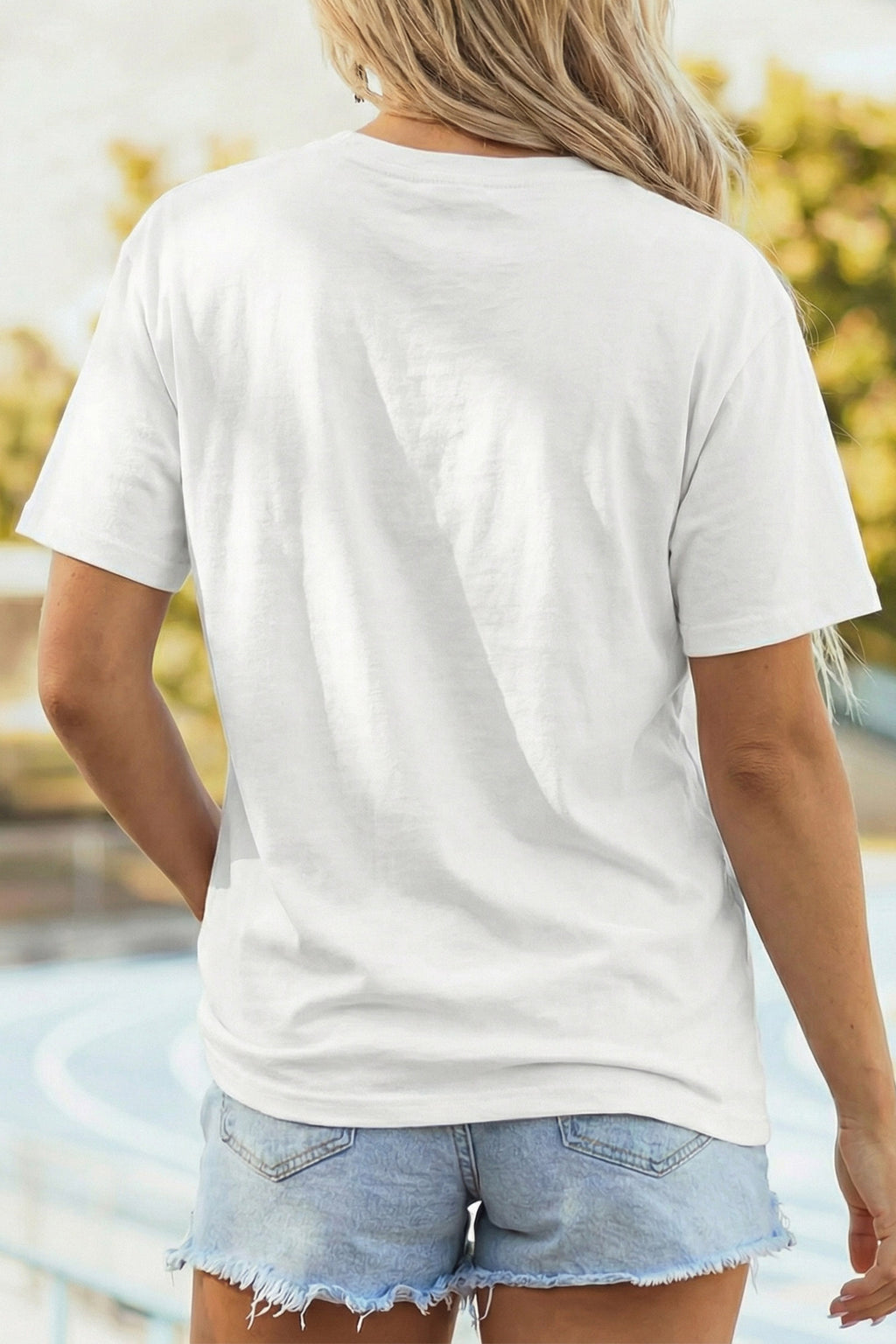White "Salty Moms Beach Club" Short Sleeve Graphic Tee